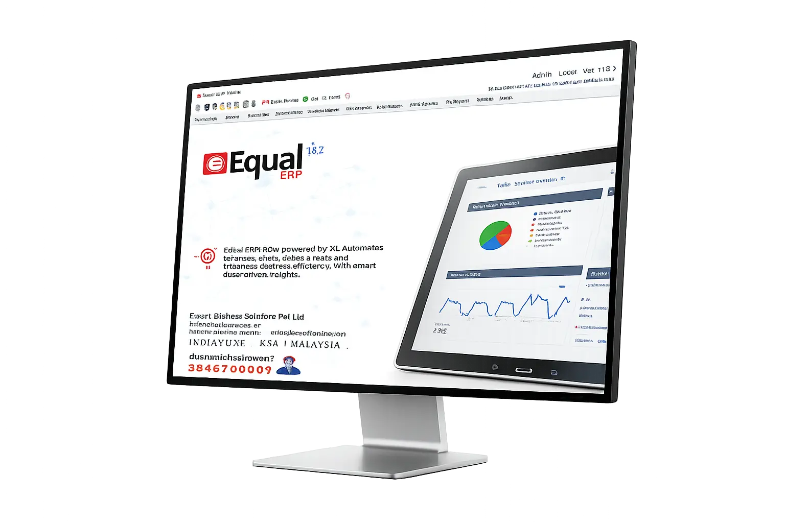 Equal ERP Dashboard