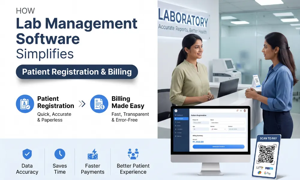 Lab Management Software for Patient Registration & Billing