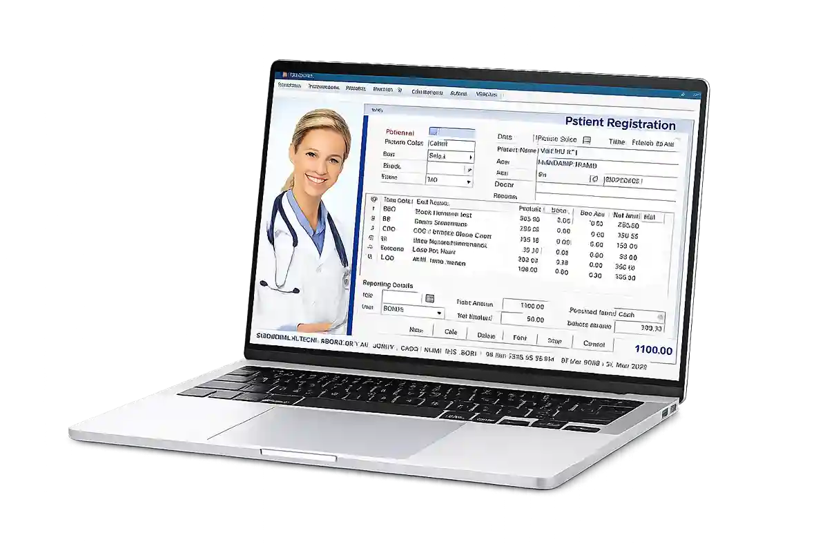 Lab Test Processing Interface